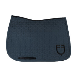 Sottosella da dressage Equestro trapuntato a cubetti Marina Blu marino Sottosella da dressage Equestro trapuntato a cubetti Marina Blu marino