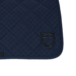 Sottosella da dressage Equestro con monogramma stampato Blazer da equitazione blu scuro / nero Blu marino Sottosella da dressage Equestro con monogramma stampato Blazer da equitazione blu scuro / nero Blu marino