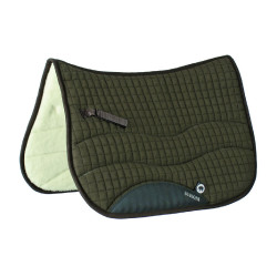 Tappeto Burioni cotone/lana Scafarda Verde