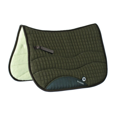 Tappeto Burioni cotone/lana Scafarda Verde