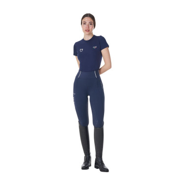 T-shirt equitazione donna Equestro x FISE slim T-shirt equitazione donna Equestro x FISE slim