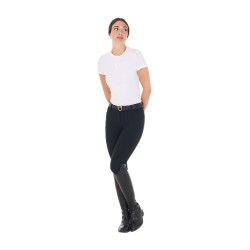 T-shirt equitazione donna Equestro, cotone traspirante T-shirt equitazione donna Equestro, cotone traspirante