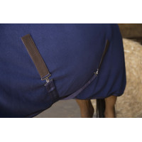 Camicia in pile Equithème Teddy Blu navy