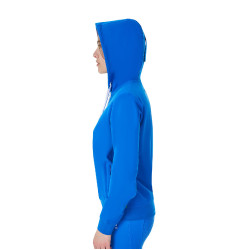 Felpa in pile da donna Equestro x FISE Blu di Savoia