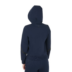 Felpa da donna Equestro Institutional con zip frontale Blazer marine Blu marino Felpa da donna Equestro Institutional con zip frontale Blazer marine Blu marino