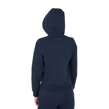 Felpa da donna Equestro Institutional con zip frontale Blazer marine Blu marino Felpa da donna Equestro Institutional con zip frontale Blazer marine Blu marino