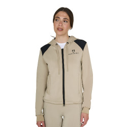 Felpa cropped equitazione donna con cappuccio Equestro Felpa cropped equitazione donna con cappuccio Equestro