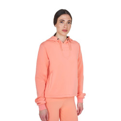 Felpa da donna Equestro con inserti Fiore del deserto Rosa