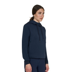 Felpa da donna Equestro con inserti Blazer marine Blu marino