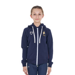 Felpa unisex per bambini Equestro x FISE Blazer marine Blu marino