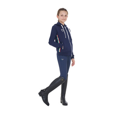 Felpa unisex per bambini Equestro x FISE Blazer marine Blu marino