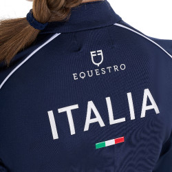Sottogiacca unisex per bambini Equestro x FISE Blazer marine Blu marino