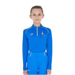 Sottogiacca unisex per bambini Equestro x FISE Blu di Savoia