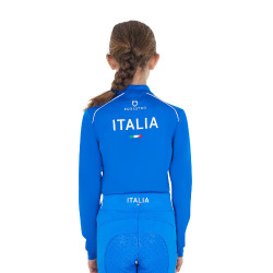 Sottogiacca unisex per bambini Equestro x FISE Blu di Savoia