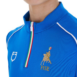 Sottogiacca unisex per bambini Equestro x FISE Blu di Savoia