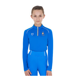 Sottogiacca unisex per bambini Equestro x FISE Blu di Savoia