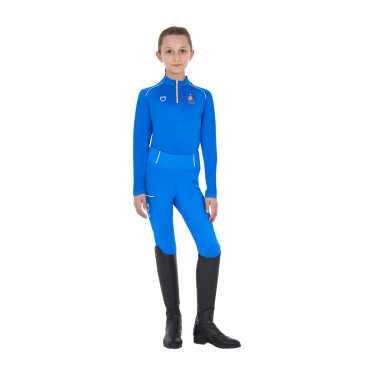 Sottogiacca unisex per bambini Equestro x FISE Blu di Savoia