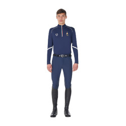 Sottostrato da allenamento uomo Equestro x FISE Blazer marine Blu marino Sottostrato da allenamento uomo Equestro x FISE Blazer marine Blu marino