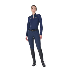 Sottostrato da allenamento da donna Equestro x FISE Blazer marine Blu marino Sottostrato da allenamento da donna Equestro x FISE Blazer marine Blu marino