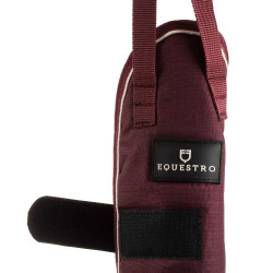 Set di stinchiere da trasporto e proteggi-coda Equestro con patch in gomma Bordeaux Set di stinchiere da trasporto e proteggi-coda Equestro con patch in gomma Bordeaux
