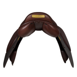 Sella da salto Equestro Evolution Pro Marrone scuro Sella da salto Equestro Evolution Pro Marrone scuro