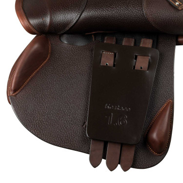 Sella da salto Acavallo Comfort Sublime KC Race 1.6 Marrone scuro