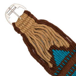 Cinghia da sella western in mohair azteca | Equi-Clic