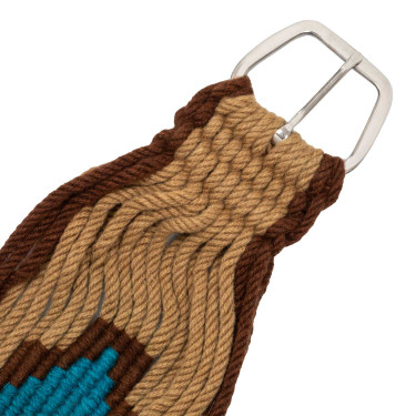 Cinghia da sella western in mohair azteca | Equi-Clic