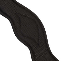 Sottopancia da dressage Equestro in morbida pelle Nero Sottopancia da dressage Equestro in morbida pelle Nero
