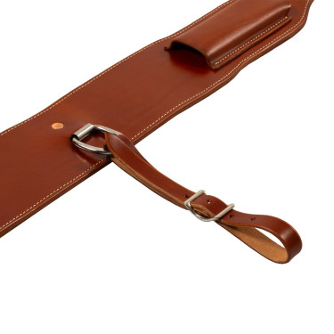 Cinghia posteriore western in cuoio Westwood Cognac Marrone