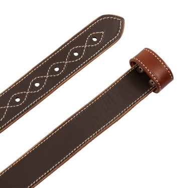 Cinghia posteriore western in cuoio Westwood Cognac Marrone
