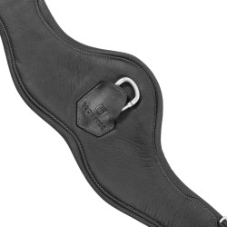 Sottopancia anatomico Equestro in pelle Nero