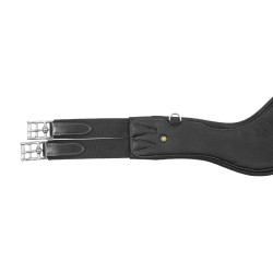 Sottopancia anatomico Equestro in pelle Nero