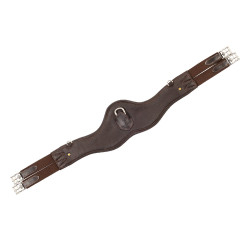 Sottopancia anatomico Equestro in pelle Marrone scuro