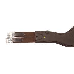 Sottopancia anatomico Equestro in pelle Marrone scuro