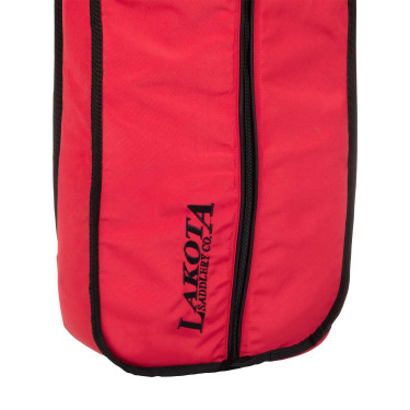 Borsa western Lakota per bridle + halter Rosso