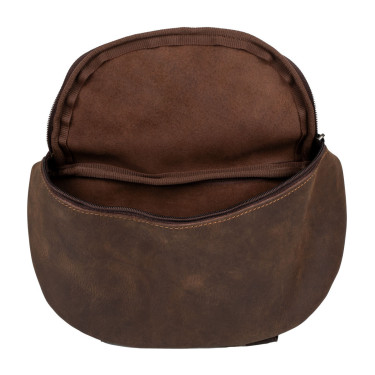 Borsa da pomo in pelle Pool’s Marrone