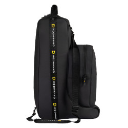 Borsa per stivali e casco Equestro in tessuto tecnico Nero