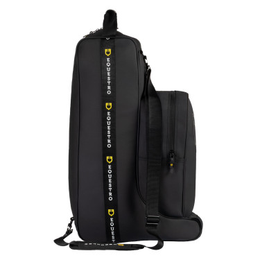 Borsa per stivali e casco Equestro in tessuto tecnico Nero