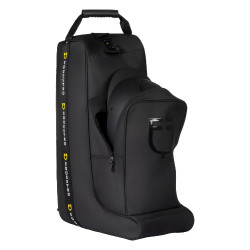 Borsa per stivali e casco Equestro in tessuto tecnico Nero