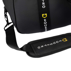 Borsa per stivali e casco Equestro in tessuto tecnico Nero