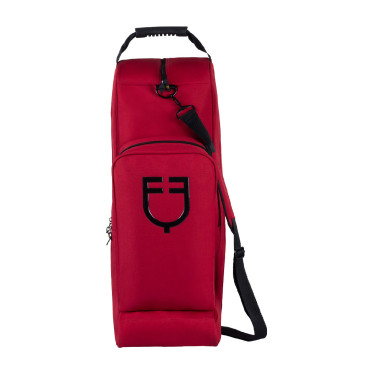 Borsa per stivali e casco Equestro in Cordura Bordeaux