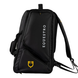 Borsa per stivali Equestro in tessuto tecnico dal design intelligente Nero Borsa per stivali Equestro in tessuto tecnico dal design intelligente Nero