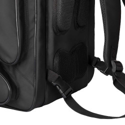 Borsa per stivali Equestro in tessuto tecnico dal design intelligente Nero Borsa per stivali Equestro in tessuto tecnico dal design intelligente Nero