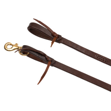Redini western Pool's 5/8" Oliato Marrone