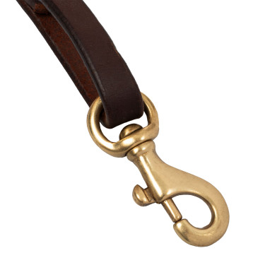 Redini western Lakota 5/8" Oliato Marrone