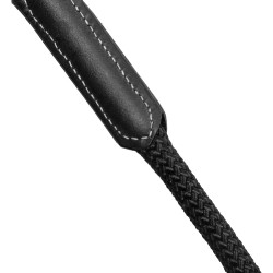 Redini tedesche Equestro in nylon e pelle foderata Nero