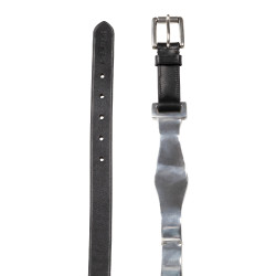 Prodotto anti-rosicchiamento in legno / anti-cribbing Supreme con piastra in alluminio Nero