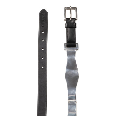 Prodotto anti-rosicchiamento in legno / anti-cribbing Supreme con piastra in alluminio Nero