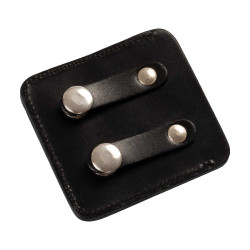 Portanumero da concorso Equestro 3 cifre 9×8 cm Nero